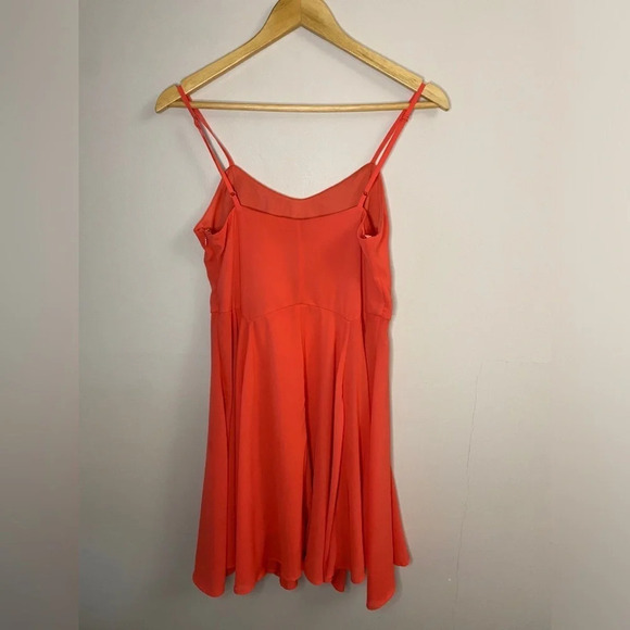 She + Sky Coral Skater Dress - Picture 6 of 9